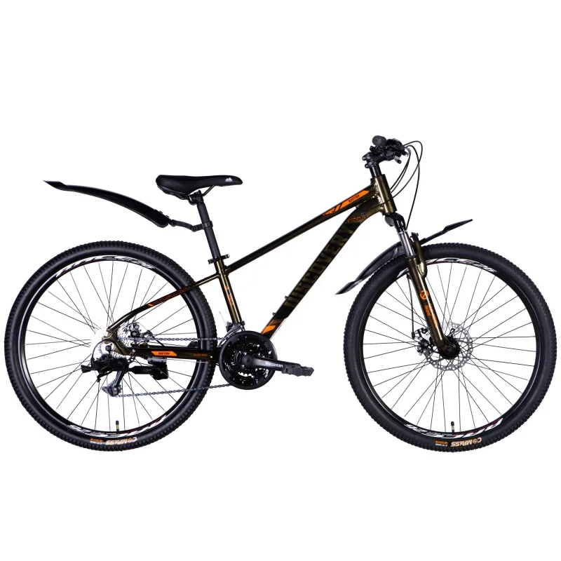 Велосипед AL 26" Discovery BASTION DD CS рама-13" коричневий 2025