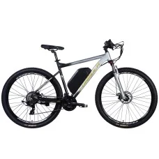 Rower elektryczny 29" AL Formula F-1 DD CS rama 21" 48V 17.5Ah 250W srebrno-czarny YS 7605 2025