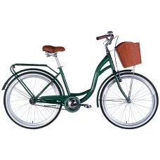 Велосипед ST 26" Dorozhnik AQUAMARINE BH рама-17" зелений 2025