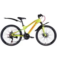 Велосипед AL 24" Formula BLACKWOOD 1.0 DD FR рама-12,5" зелено-червоний 2025