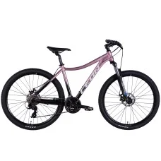 Rower AL 27,5" Leon XC LADY 105 DD CS rama-18" różowy z czarnym 2025