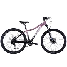 Rower AL 27,5" Leon XC LADY 80 HDD rama-16" różowy z czarnym 2025