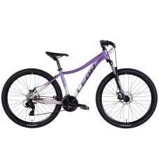 Велосипед AL 27,5" Leon XC LADY 105 DD CS рама-16" бузковий зі сріблястим 2025