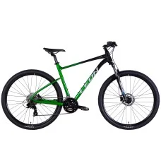 Rower AL 29" Leon TN 100 HDD rama-21" czarny z zielonym 2025